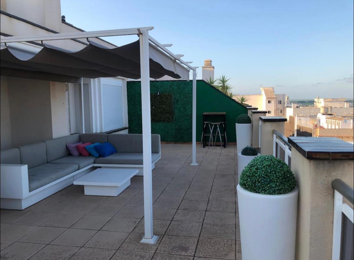 Atico De Lujo Con Vistas Al Mar Apartman Sant Carlos de la Ràpita Kültér fotó