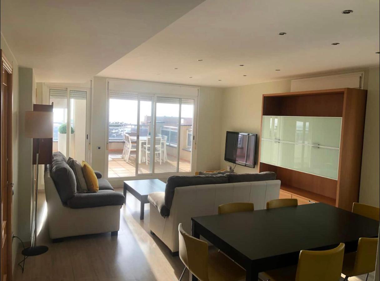 Atico De Lujo Con Vistas Al Mar Apartman Sant Carlos de la Ràpita Kültér fotó